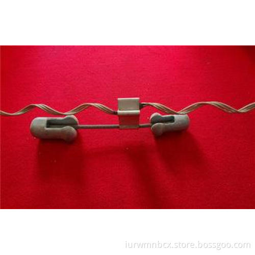 OPGW Transmission Line Fittings , Iron Spiral Vibration Dam
